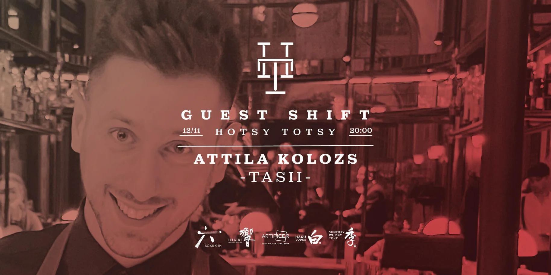 An evening with Tasii in Hotsy Totsy Budapest.