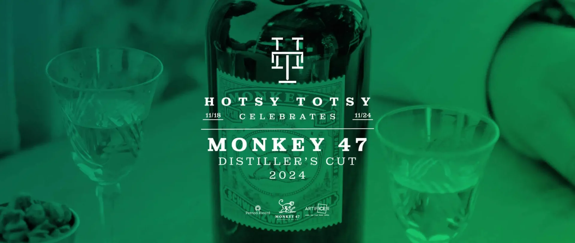 Monkey 47 Disctiller's Cut at Hotsy Totsy Budapest.