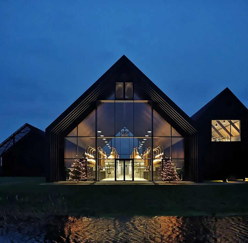 Stauning Whisky distillery.